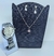 Kit Relógio de Pulso Feminino Aço Inoxidável Redondo Quartzo Luxo + Colar e Brincos Folheado Ouro 18k Presente na internet