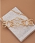 Colar Choker Inspiração Thassia Naves Moda Blogueira Silvia Folheado Ouro 18k Tendência Luxo - loja online
