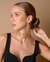 Colar Choker Inspiração Thassia Naves Moda Blogueira Silvia Folheado Ouro 18k Tendência Luxo - comprar online