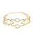 Colar Choker Inspiração Thassia Naves Moda Blogueira Silvia Folheado Ouro 18k Tendência Luxo - comprar online