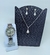 Kit Relógio de Pulso Feminino Analógico Aço Inox Quartz com Pedras Zircônias + Conjunto Colar e Brincos Folheado Presente - loja online