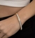 Pulseira Bracelete Feminino Strass Cravejado Pedras Zircônias Aço Inoxidável 316L Luxo Prata Dourado Presente - loja online