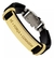 Pulseira Bracelete Masculino Feminino Couro Sintético Placa Aço Inox Folheado Tudo Posso Fé Gratidão Pai Nosso na internet