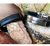 Pulseira Bracelete Masculino Feminino Couro Sintético Placa Aço Inox Folheado Tudo Posso Fé Gratidão Pai Nosso