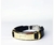 Pulseira Bracelete Masculino Feminino Couro Sintético Placa Aço Inox Folheado Tudo Posso Fé Gratidão Pai Nosso