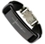 Pulseira Bracelete Masculino Feminino Couro Sintético Placa Aço Inox Folheado Tudo Posso Fé Gratidão Pai Nosso - loja online