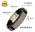 Pulseira Bracelete Masculino Feminino Couro Sintético Placa Aço Inox Folheado Tudo Posso Fé Gratidão Pai Nosso