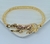 Bracelete Pulseira Feminino Masculino Pantera Onça Tigre Folheado Ouro 18K Dourado Gold Tendência Moda - Store LVO