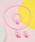 Kit Conjunto Infantil Colar e Pulseira Anel Miçangas Pérola Menina Pingente Urso Coelho Laço Doce Sereia Unicórnio Crianças - comprar online
