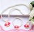 Kit Conjunto Infantil Colar e Pulseira Anel Miçangas Pérola Menina Pingente Urso Coelho Laço Doce Sereia Unicórnio Crianças