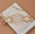Kit Conjunto Choker e Pulseira Inspiração Thassia Naves Blogueira Luxo Folheado Ouro Lançamento 2023 Tendência Moda - loja online