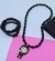 Imagem do Kit Conjunto Infantil Colar e Pulseiras Miçangas Pingente Personagens Disney Barbie Wandinha Unicórnio Pony Presente