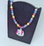 Kit Conjunto Infantil Colar e Pulseiras Miçangas Pingente Personagens Disney Barbie Wandinha Unicórnio Pony Presente - comprar online