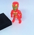 Imagem do Kit Relógio Infantil Digital Silicone + Mini Boneco Personagem Super Heróis Homem aranha Ferro Capitão América Brinquedo Crianças
