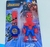 Kit Relógio Infantil Digital Silicone + Mini Boneco Personagem Super Heróis Homem aranha Ferro Capitão América Brinquedo Crianças