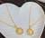 Colar Corrente Feminino/Masculino com Pingente Pérola Vida Escapulário Cruz Pai Nosso Folheado Ouro Presente Moda Tendência - comprar online