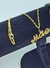 Colar Corrente Feminino/Masculino com Pingente Pérola Vida Escapulário Cruz Pai Nosso Folheado Ouro Presente Moda Tendência - loja online