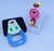 Kit Relógio Infantil Digital Meninas Desenho Animado Disney 3D Sereia Unicórnio + Conjunto Pulseiras e Brincos Miçangas + Caixa - Store LVO