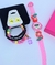 Kit Relógio Infantil Digital Meninas Desenho Animado Disney 3D Sereia Unicórnio + Conjunto Pulseiras e Brincos Miçangas + Caixa - Store LVO