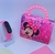 Kit Relógio Digital Bracelete Silicone Prova água + Bolsa Infantil Mini Bag Ombro Crianças Alça Pérola Frozen Minnie Lol Blogueira - Store LVO