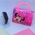 Imagem do Kit Relógio Digital Bracelete Silicone Prova água + Bolsa Infantil Mini Bag Ombro Crianças Alça Pérola Frozen Minnie Lol Blogueira