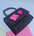 Bolsa Ombro Infantil Glitter Luxo Alça Corrente Transversal Princesa Barbie Mini Bag Alsa Pérola Moda Blogueira - loja online