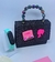Kit Relógio Digital Band Prova água Silicone + Bolsa Infantil Mini Bag Alça Pérola Princesa Dinsey Barbie Glitter Luxo Moda Blogueira - comprar online