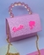 Bolsa Ombro Infantil Glitter Luxo Alça Corrente Transversal Princesa Barbie Mini Bag Alsa Pérola Moda Blogueira - Store LVO