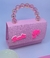 Bolsa Ombro Infantil Glitter Luxo Alça Corrente Transversal Princesa Barbie Mini Bag Alsa Pérola Moda Blogueira - comprar online