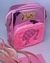 Kit Relógio Digital Led Band Bracelete Silicone + Mini Mochila Barbie Bolsa Infantil Transversal Rosa Pink Pelúcia Rosa Presente - comprar online