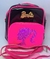 Kit Relógio Digital Led Band Bracelete Silicone + Mini Mochila Barbie Bolsa Infantil Transversal Rosa Pink Pelúcia Rosa Presente - comprar online