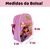 Kit Relógio Digital Led Band Bracelete Silicone + Mini Mochila Barbie Bolsa Infantil Transversal Rosa Pink Pelúcia Rosa Presente na internet