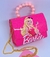 Bolsinha Bolsa Mini Bag Infantil Pérola Alça Corrente Princesas Disney Unicórnio Lol Sofia Barbie Moda Tendência Presente