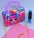 Imagem do Kit Relógio Digital Led Bracelete Silicone Prova água + Bolsa Mini Bag Princesa Disney Alça Pérola Barbie Frozen Sofia Unicórnio Presente