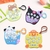 Mini Chaveiro Anti Stress Pop It Fidget Bolha Sensorial Game Jogo Console Brinquedos Para Crianças Adulto e Infantil Eletrônico Chaveiros na internet