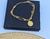 Pulseira Religiosa Dupla Camada Corrente com Pérolas Pingente Medalha Redonda Nossa Senhora Aparecida Adulto e Infantil Presente - Store LVO