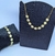 Kit Conjunto Colar Choker + Pulseira Margaridas Flor Flores Branca Colorida Folheado Ouro Moda Blogueira Tendência