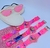 Kit Relógio Infantil Digital Meninas Pisca Luz Toca Musica Princesas Disney + Óculos de Sol Coração Armação Inox Tendência Moda