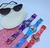 Kit Relógio Infantil Digital Meninas Pisca Luz Toca Musica Princesas Disney + Óculos de Sol Coração Armação Inox Tendência Moda - Store LVO