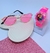 Kit Relógio Infantil Digital Meninas Pisca Luz Toca Musica Princesas Disney + Óculos de Sol Coração Armação Inox Tendência Moda na internet