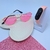 Kit Relígio Infantil Digital Led Prova água Band Silicone Menina + Óculos de Sol Formato Coração Aço Flexível Tendência Moda - Store LVO
