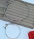 Kit Conjunto Colar Choker e Pulseira Elo Aro liso Metal ajustável 6mm Duplo Feminino Lançamento Moda Blogueira luxo
