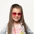 Kit Relógio Infantil Digital Meninas Pisca Luz Toca Musica Princesas Disney + Óculos de Sol Coração Armação Inox Tendência Moda - comprar online