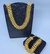 Kit Conjunto Colar e Pulseira Feminina Corrente Grossa Elo Oitinho infinito Folheado Ouro 18k Tendência Moda Blogueira - comprar online