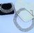 Kit Conjunto Colar e Pulseira Feminina Corrente Grossa Elo Oitinho infinito Folheado Ouro 18k Tendência Moda Blogueira - loja online