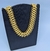 Kit Conjunto Colar e Pulseira Feminina Corrente Grossa Elo Oitinho infinito Folheado Ouro 18k Tendência Moda Blogueira na internet