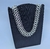 Colar Feminino Corrente Elo Oitinho Infinito Entrelaçado Dourado Prateado Folheado Ouro Tendência Moda Luxo - Store LVO