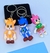 Chaveiro com Pingente Super Sonic Boneco Miniatura Anime Desenho Animado Super Heróis Lembrancinha Aniversario Presente Chaveiros