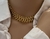 Colar Feminino Corrente Elo Oitinho Infinito Entrelaçado Dourado Prateado Folheado Ouro Tendência Moda Luxo - comprar online