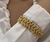 Pulseira Feminino Corrente Elo Oitinho infinito Entrelaçados Folheado Ouro 18k Dourado Prata Tendência Moda Luxo - comprar online